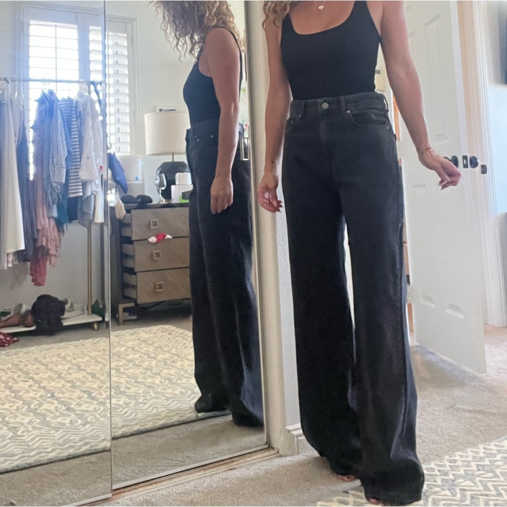 Black baggy, ASOS jeans